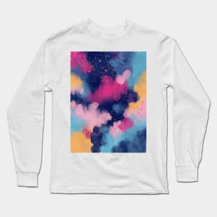 Colorful Modern Abstract Art 9 Long Sleeve T-Shirt